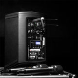 Mac Mah Set 2 Microfoane Wireless UHF Mac Mah W UHF 200 M, 2 Canale, 660-690 MHz, Receptor Plug-in, 80 m, Reincarcabil