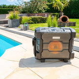 Ibiza Sound Boxă portabilă PA Ibiza Sound 10” IPX4, 300W, Bluetooth/NFC, FM, USB, intrare microfon/chitară, powerbank, UHF mic