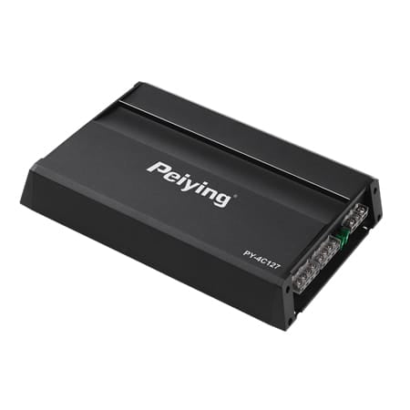 Peiying Multimedia Auto Amplificator Auto Peiying PY-4C127 | 4 Canale, Clasa AB, MOSFET, Telecomanda