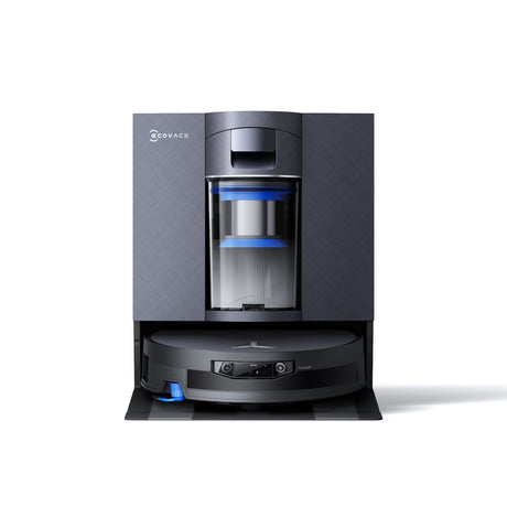 Ecovacs Aspirator robot Aspirator robot DEEBOT X12 OmniCyclone Ecovacs, putere aspirare 22000Pa + BLAST, OZMO Roller 3.0, FocusJet Stain Spray System, TruEdge 3.0, AIVI 3D 4.0, Adaptive 4Wheel Climbing System, control aplicatie, incarcare 2.25h, baterie Li-Ion 4000mAh