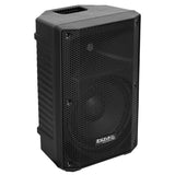 V-Tac Boxă activă V-Tac 10” 150W RMS, Bluetooth TWS, player MP3 USB/SD, intrări microfon/linie, roți și mâner transport