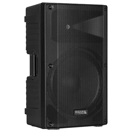 Ibiza Sound Boxă Activă Ibiza Sound 15” (38 cm) 300W RMS cu Bluetooth, MP3 USB/SD, TWS, 2x MIC, roți și mânere