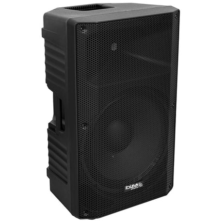 Ibiza Sound Boxă Activă Ibiza Sound 15” (38 cm) 300W RMS cu Bluetooth, MP3 USB/SD, TWS, 2x MIC, roți și mânere