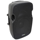 Ibiza Sound Boxă activă Ibiza Sound 15” (38 cm) 300W RMS, bass-reflex, 2 căi, intrări XLR/RCA/Jack, ABS, grilă metalică