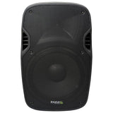 Ibiza Sound Boxă activă Ibiza Sound 15” (38 cm) 300W RMS, bass-reflex, 2 căi, intrări XLR/RCA/Jack, ABS, grilă metalică
