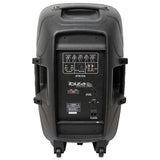 Ibiza Sound Boxă activă Ibiza Sound 15” (38 cm) 300W RMS, bass-reflex, 2 căi, intrări XLR/RCA/Jack, ABS, grilă metalică