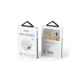 PC-Doc.ro SET 4 BUC ORGANIZATOR CABLU - ALB