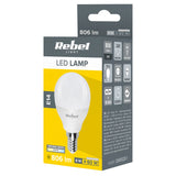 Rebel BEC LED G45 E14 8W 4000K 230V REBEL