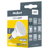 Rebel BEC LED 7W E14 4000K 230V REBEL
