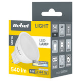 Rebel BEC LED MR16 6W 12V 6500K REBEL