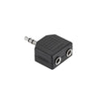 Lechpol ADAPTOR JACK 3.5 TATA-2X3.5 MAMA