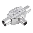 Lechpol Accesorii metalice Splitter TV Lechpol ZLA0362 | Metalic, 1 Tata - 2 Mama