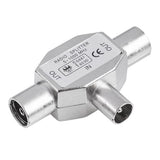 Lechpol Accesorii metalice Splitter TV Lechpol ZLA0362 | Metalic, 1 Tata - 2 Mama