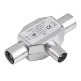Lechpol Accesorii metalice Splitter TV Lechpol ZLA0362 | Metalic, 1 Tata - 2 Mama