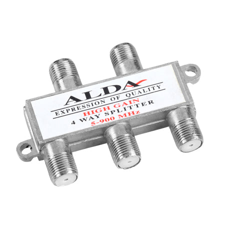 Lechpol Splitter TV Splitter Alda ZLA0372 | 4 Cai, Semnal TV/SAT