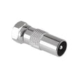 Lechpol Mufa audio/video Adaptor Lechpol ZLA0602 | Mufa TV Tata - F Tata, Cupru