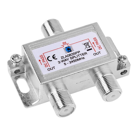 Lechpol Splitter TV Splitter TV Lechpol ZLA0635PP | 2 Cai, 5-2450MHz, Power Pass