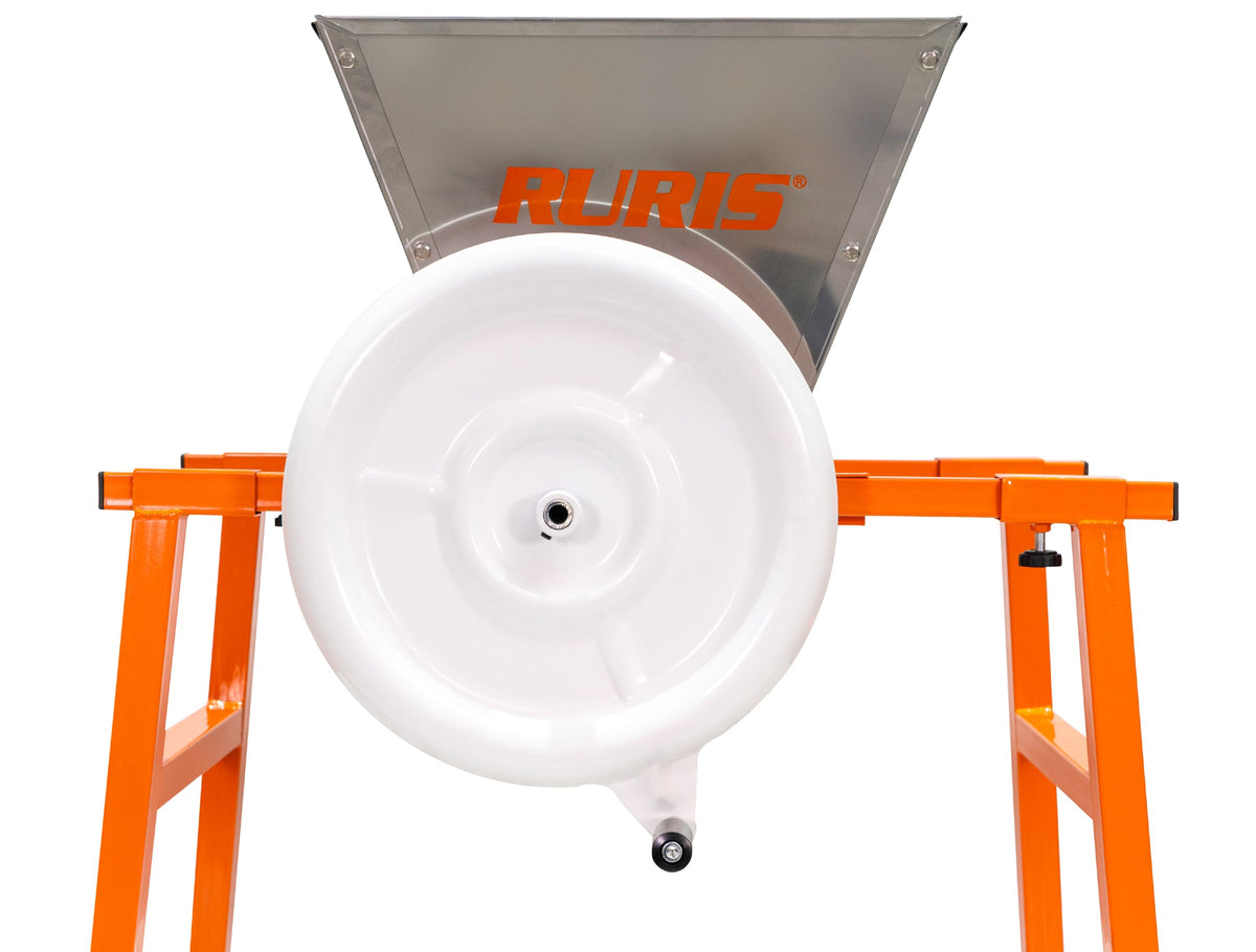 Ruris Zdrobitor struguri Zdrobitor pentru struguri RURIS SP28 | Material cuva inox, Material role Nylon, Actionare Manuala