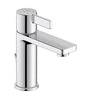Duravit Baterie lavoar Duravit, D-Neo Single lever basin mixer M with pullrod, monocomanda, marime M, cartus ceramic, set evacuare cu tija, crom