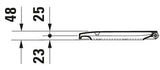 Duravit Capac WC Capac WC Duravit Happy D.2 0064590000 | Soft Close, Balamale Inox, Dreptunghiular, Alb