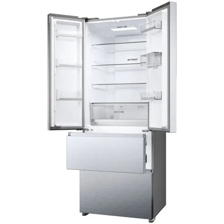 Haier Combina frigorifica Combina frigorifica Haier HFR5719EWMG | 444L, No Frost, Dozator apa, Clasa E, 190cm, 70x67.5x190cm