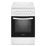 NobeLTek Cooking Aragaz Aragaz Nobeltek NLT 5604A/E1 | 50x60cm, Gaz + Electric, Ventilator, Alb, 50x60x85cm