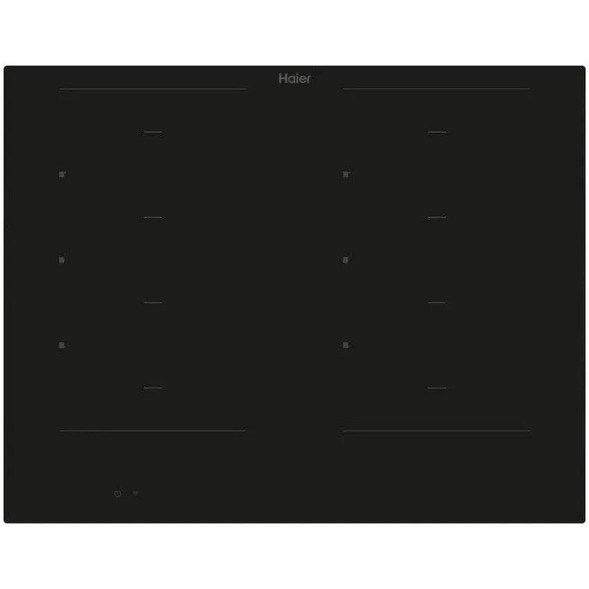HAIER Plita incorporabila Haier, Inductie, 4 zone, conectivitate WiFi, Cook with me, 2 zone VaryCook, 65 cm, functie Boost, slider Touch Control, neagra
