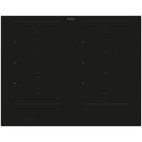 HAIER Plita incorporabila Haier, Inductie, 4 zone, conectivitate WiFi, Cook with me, 2 zone VaryCook, 65 cm, functie Boost, slider Touch Control, neagra