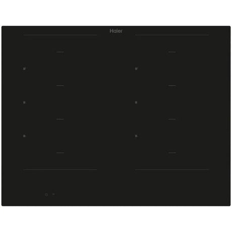 HAIER Plita incorporabila Haier, Inductie, 4 zone, conectivitate WiFi, Cook with me, 2 zone VaryCook, 65 cm, functie Boost, slider Touch Control, neagra