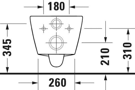 Duravit Vas wc Duravit, Toilet wm compact 480 mm D-Neo, white,rimless,wd-model,Durafix incl, suspendat, evacuare orizontala, fara capac (0021690000), fixare ascunsa, alb