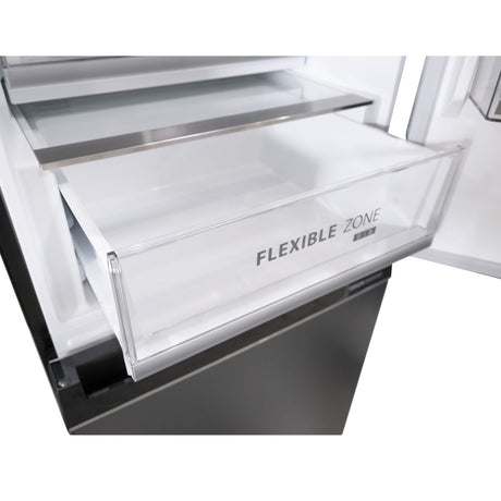 Toshiba Combina frigorifica Combina frigorifica Toshiba GR-RB449WE-PMJ(06) | 338L, No Frost, Clasa E, LED, Morandi Grey, 59.5x66x185.8cm