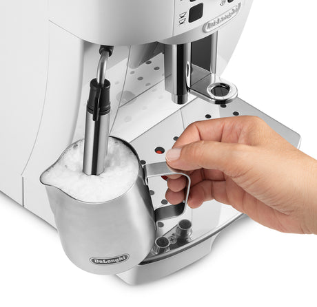 Espressor Automat De'Longhi Magnifica S ECAM22.110.W | 1450W, 15 Bar, 1.8 L, Rasnita 13 Trepte, Alb