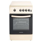 Nobeltek Aragaz Aragaz Nobeltek NLT 5603B/G1 | 50x60 cm, Gaz, Grill, Rotisor, Bej, 50x54x87cm