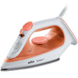 Braun Fier de calcat Fier de calcat Braun TexStyle 1 SI1009OR | 1900W, Abur 25g/min, Jet 120g/min, Talpa Ceramica