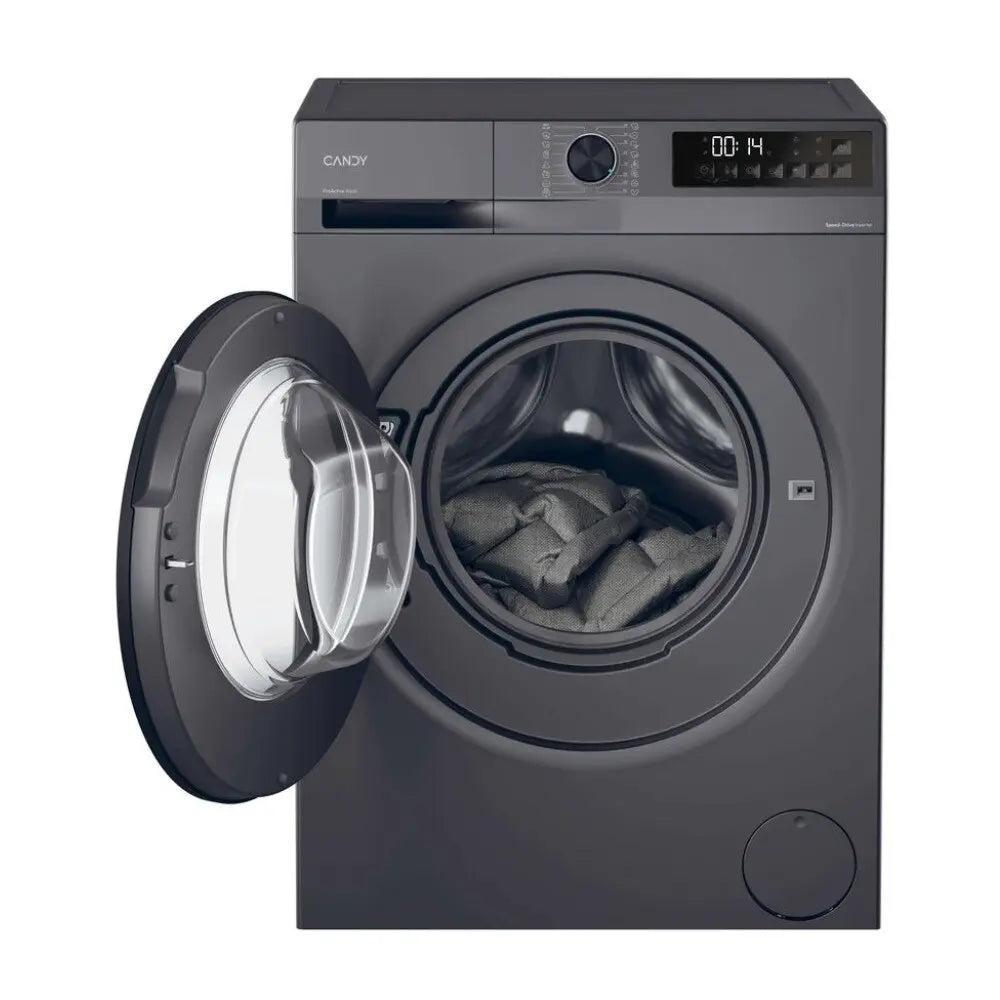 Masina de spalat rufe Candy GD 48SB6G-S | 8kg, 1400RPM, Inverter BPM, Clasa A, Gri inchis