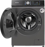 Daewoo Masina de spalat rufe Masina de spalat rufe Daewoo DWD-CS8014SK | 8kg, 1400RPM, A-30%, Inverter, Silver