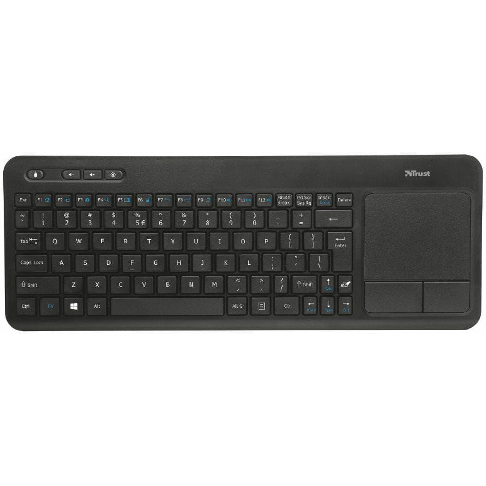 PC-Doc.ro Tastatura Tastatura Trust Veza 20960 | Wireless 2.4 GHz, Multimedia, 10m, Negru