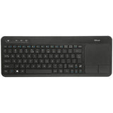 PC-Doc.ro Tastatura Tastatura Trust Veza 20960 | Wireless 2.4 GHz, Multimedia, 10m, Negru