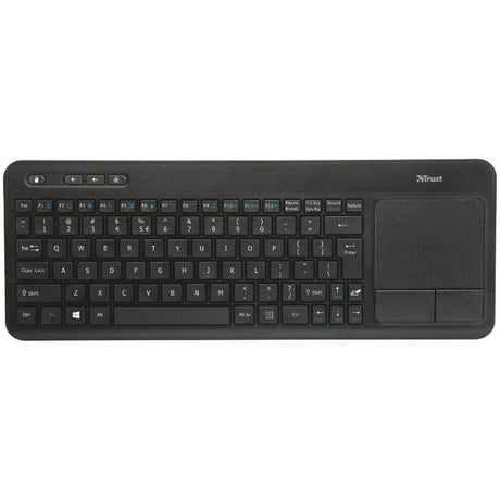 PC-Doc.ro Tastatura Tastatura Trust Veza 20960 | Wireless 2.4 GHz, Multimedia, 10m, Negru