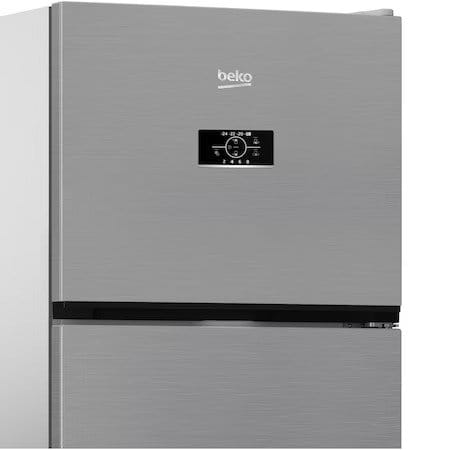 Beko Frigider Frigider Beko B3RDNE504HXB | 477L, Clasa E, No Frost, HarvestFresh, 70x74.6x186.5cm