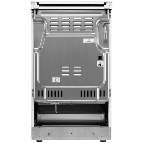 Electrolux Aragaz Electrolux, Gaz, 4 arzatoare, Aprindere integrata plita si cuptor, Siguranta plita si cuptor, Autocuratare catalitica, Grill electric, Rotisor, 50 cm, Alb