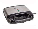 Daewoo SDA Sandwich maker Daewoo, putere 800 W, placi neaderente, indicator luminos incalzire, incalzire controlata prin termostat, maner Cool Touch, clapeta de blocare