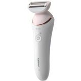 Philips Epilator umed si uscat Philips Seria 8000, 7 accesorii, 32 pensete, utilizare fara fir, 2 setari viteza, opti-light, discuri ceramice, Argintiu