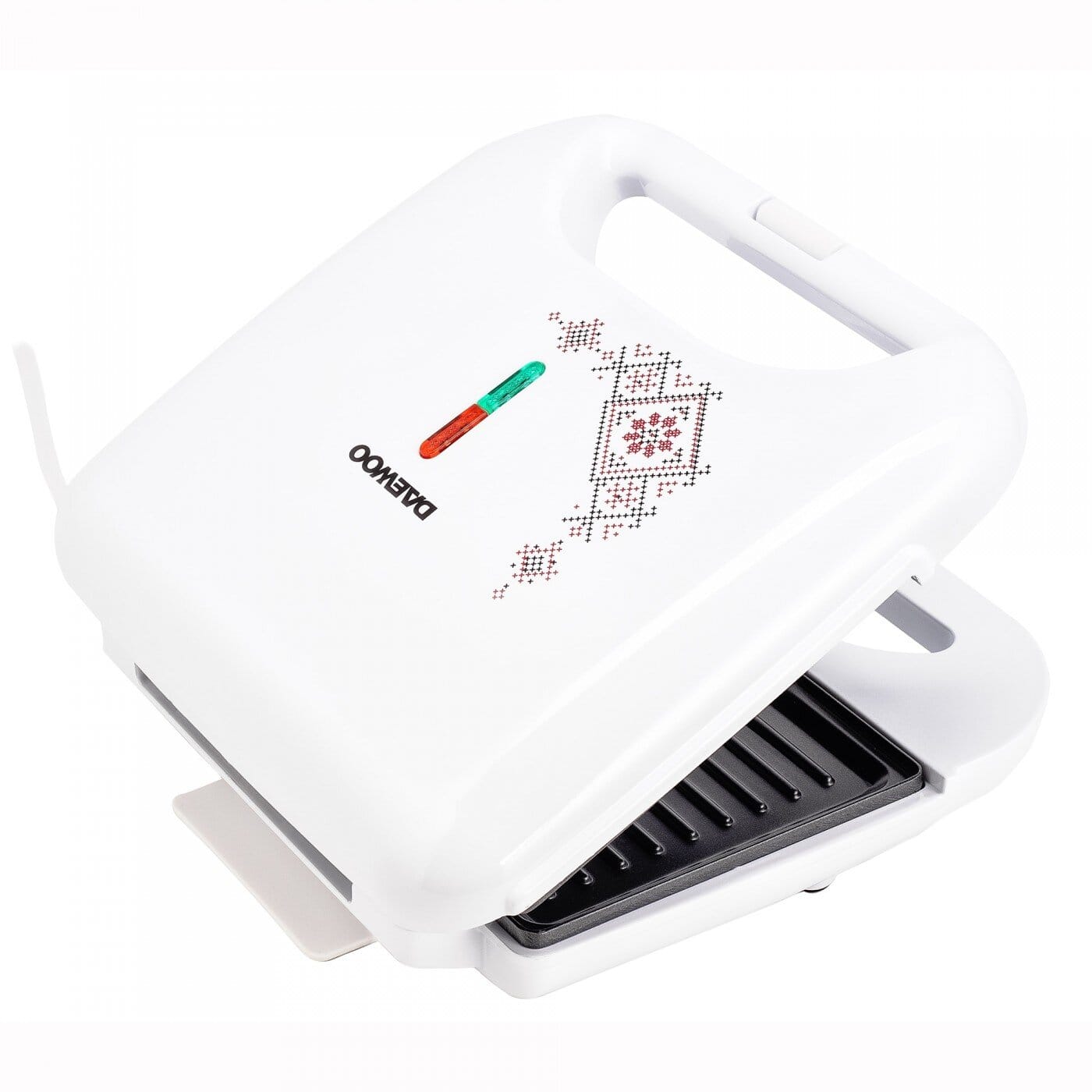 Daewoo SDA Sandwich maker Sandwich Maker Daewoo SDA DSM25TR | 800W, Placi Antiaderente, Alb