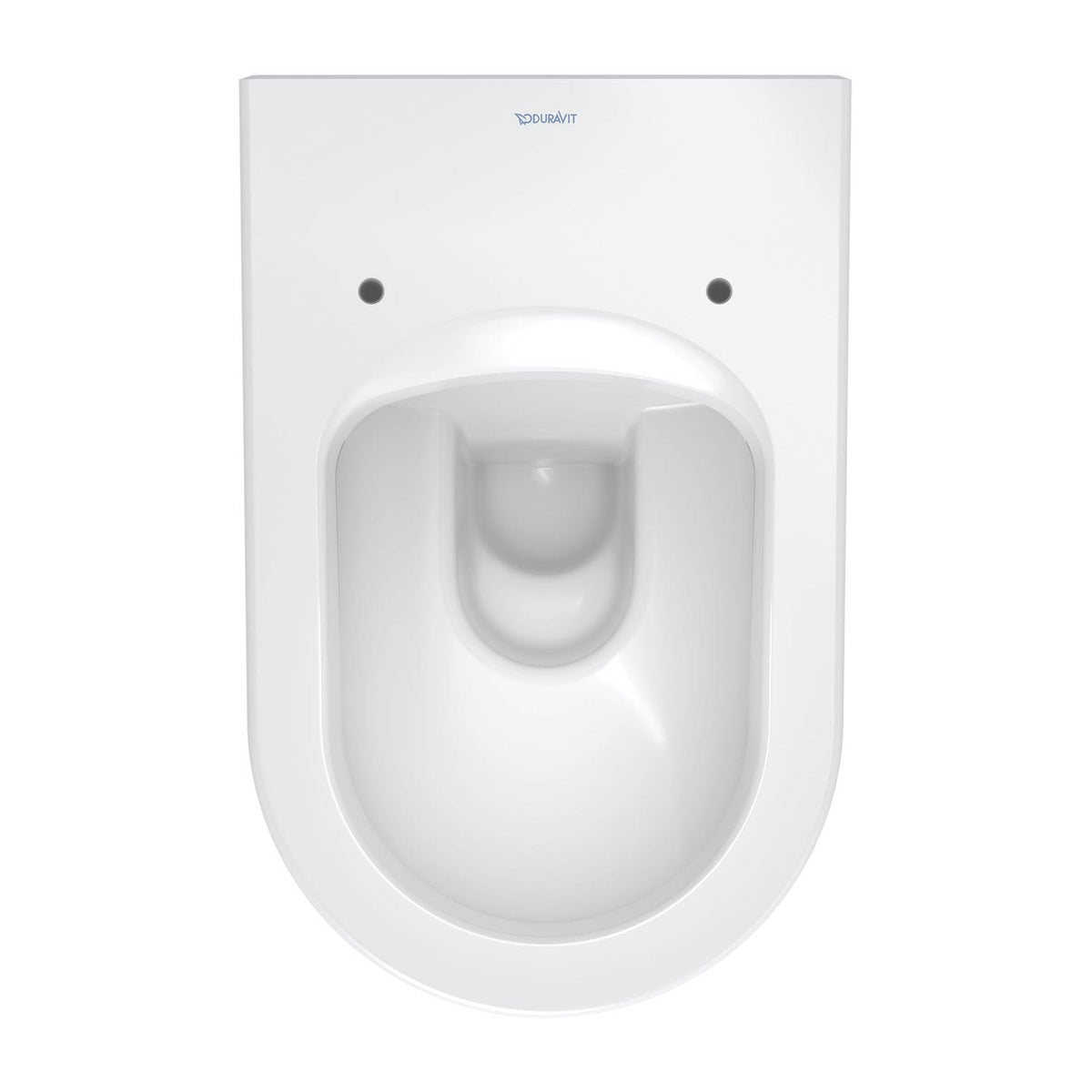 Duravit Vas wc Duravit, Toilet WM 570mm ME by Starck white washdown, Durafix, suspendat, evacuare orizonatala, fara capac (0020010000, 0020090000), alb