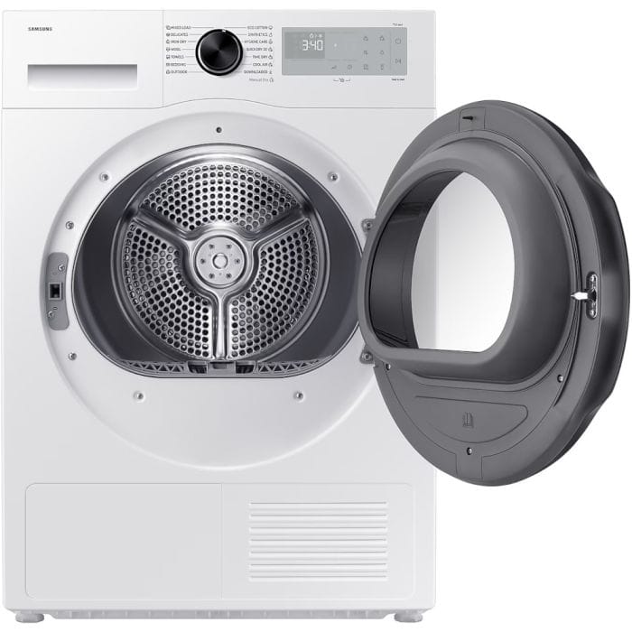 Samsung Uscator de rufe Uscator de rufe Samsung DV90DG52A0AHLE | 9kg, Pompa de caldura, Clasa C, WiFi, Alb, 60x60x85cm