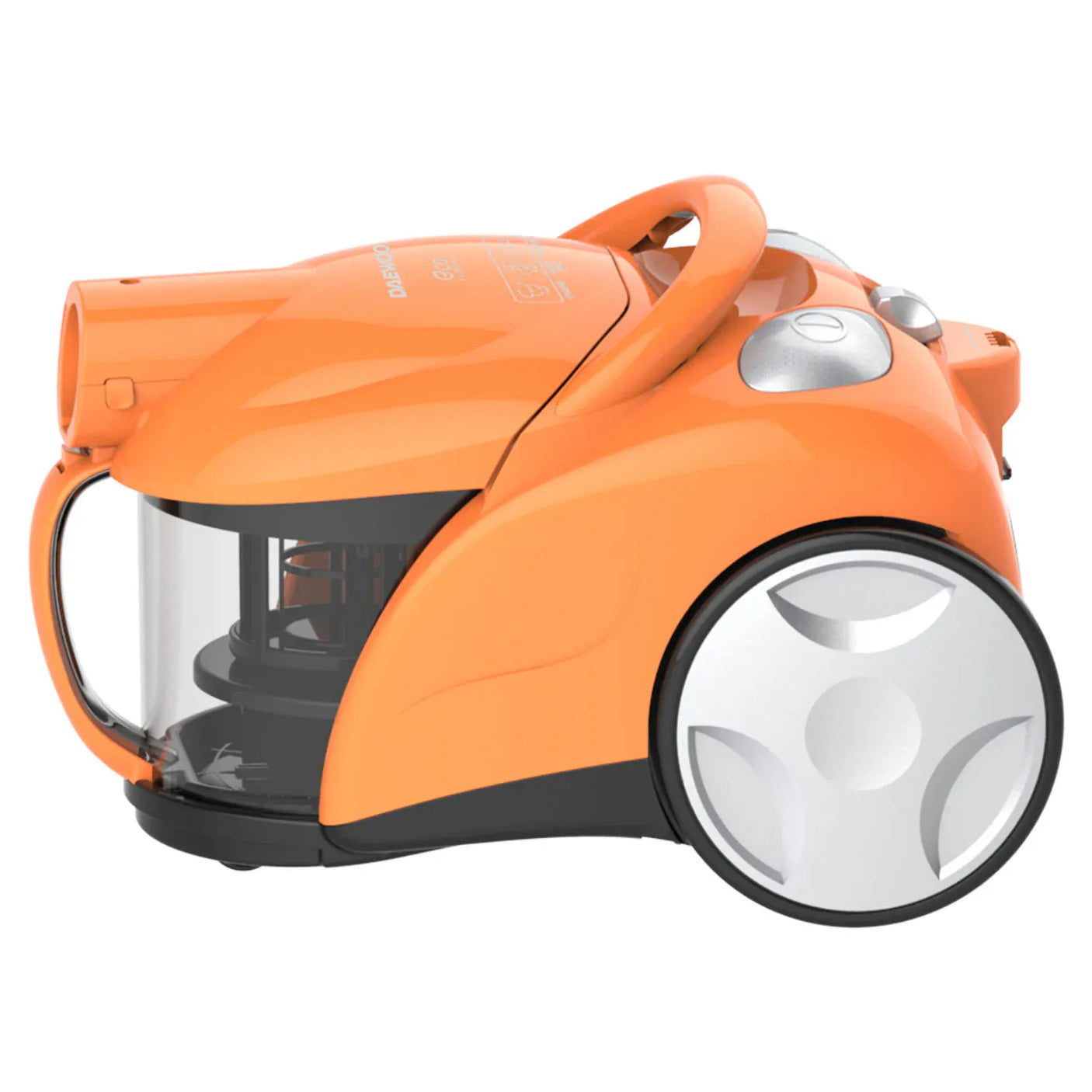 Daewoo Aspirator Aspirator Daewoo RCC-150P-3 | 700W, Fara Sac, 1.2L, Portocaliu