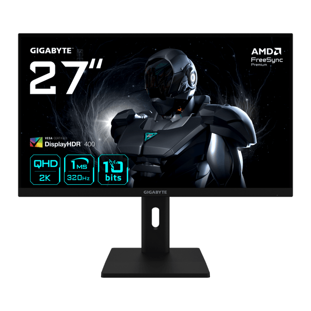 Monitor Gigabyte G27Q3 | 27", IPS, WQHD, 320Hz, Negru