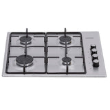 Nobeltek Plita pe gaz Plita pe gaz Nobeltek NHBG-6400IX | 4 arzatoare, inox, aprindere electrica
