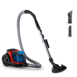 Philips Aspirator fara sac Philips PowerPro Compact FC9330/09, 900W, PowerCyclone 5, Perii TriActive, Rosu
